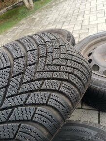 Zimné pneumatiky komplety z puklicami 205/55 R 16 - 6