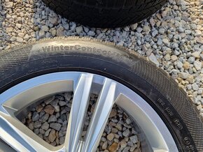 5x112 R18 orig. Volkswagen + 235/55 R18 Conti. zimné - 6