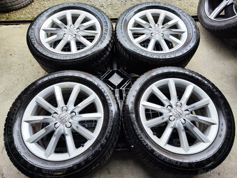 Alu sada = 5x112 =original AUDI= s pneu= 235/55 R17 - 6