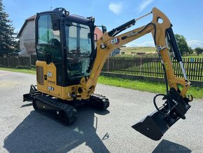 Minibagr CAT 301.6 hyd.podvozek+svahovka,podkopy - 6