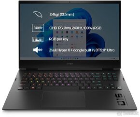 HP OMEN 16,1" 2K 240Hz|i7 14700HX|32GB DDR5|1TB|RTX 4070 8GB - 6