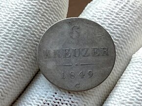 6 kreuzer 1849 C - Praha - 6