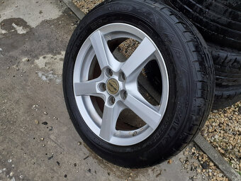 hlíníkové disky "KIA,hyundai" 5x114,3 16" pneu 205/55 r16 - 6