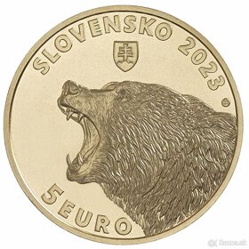 5 eurové mince / 5€ Slovensko. - 6