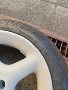 Semislick pneu 195/50r15 +alu disky 4x100 - 6