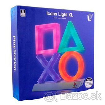 Playstation Icons Light XL USB - NOVÉ - 6