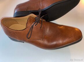 Clarks panske hnede topanky velkost 44,5 - 6