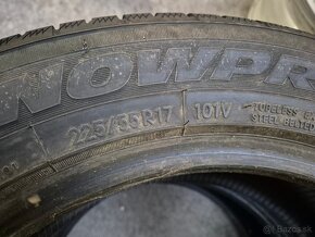 225/55 r17 zimné 2 ks TOYO dezén 7,6 mm DOT2019 - 6