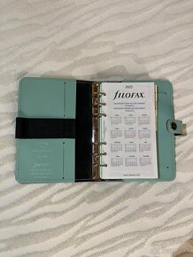 Filofax diár kožený - 6