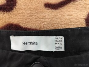 Bershka elegantné čierne nohavice veľ.38, stav ako na fotke - 6