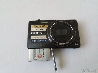 Sony Cyber-shot DSC-WX100 18.2MP Digital Camera - Black - 6