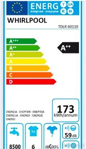 Práčka Whirpool TDLR 60110 - 6