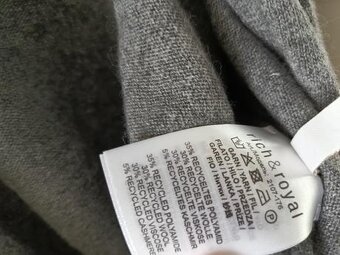 Rich & Royal luxusný cardigan s kašmírom S-M - 6