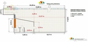 Na prenájom obchodný, kancelársky priestor, 87 m², Herliansk - 6