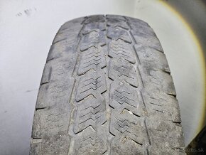 Plechové disky 5x118 + zimné pneu 195/70 r15c - 6