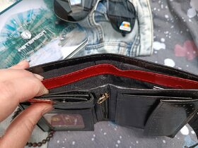 Peterson čierna kožená peňaženka - 6