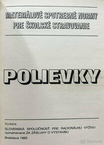 Pôvodné československé normy pre prípravu jedál - 6