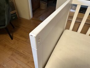 Detská postieľka Ikea Sundvik biela 120x60 cm - 6