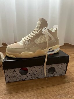 Jordan 4 retro off-white sail - 6