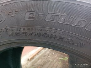 455/40 R22,5 Hankook / Návesové - 6