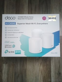 WiFi 6 mesh systém TP-Link Deco X50(3-pack) - 6