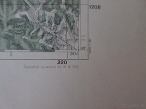 Mapa Giraltovce, Stropkov r. cca 1935. - 6