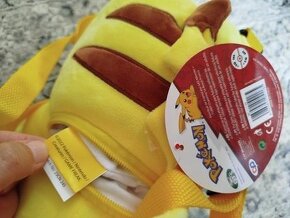 Ruksak pokémon Pikachu 38cm - nový s visačkou - 6