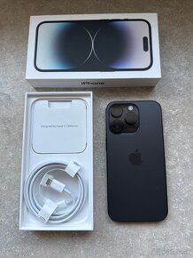 Predám iPhone 14 Pro 256GB Space Black - 6