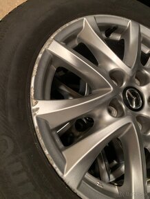 R16 ORIG.LETNÍ ALU KOLA 5x 114,3 MAZDA 3 205/60/16 - 6