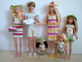 plážové šaty pre bábiky barbie  KEN Evi kely rainbow high - 6