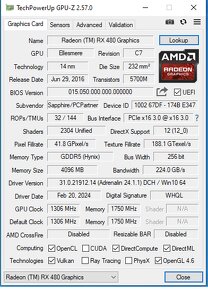 ATI Sapphire Radeon Nitro+ RX480 4GB - 6