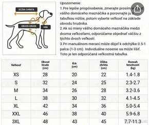 Teplá vesta s postojom pre psa - 6