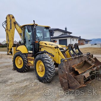 Traktorbager KOMATSU WB 97S( JOYSTICK 2007 - 6