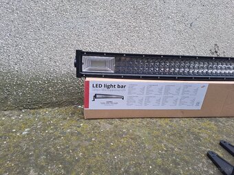 Led rampa 594W - 100cm Zaoblená - 3 radová Homologizovaná - 6