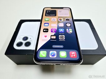 APPLE IPHONE 11 PRO MAX SILVER,BATERKA 100% - 6