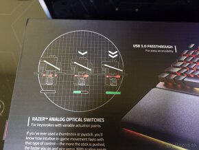 Razer Huntsman v2 analog US drôtová - 6