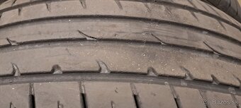 Predám 4ks jazdené letné 225/60r17-99H Hankook - 6