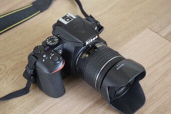 Nikon D3500 s bluetooth - rychly Af-p objektiv - 2 000 snimk - 6