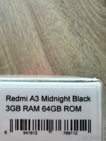 Úplne nový Xiaomi Redmi A3 64GB - 6