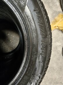 Predám zimné pneumatiky Matador 165/70R14 - 6