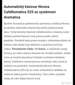 Kávovar Nivona NICR 525 - 6