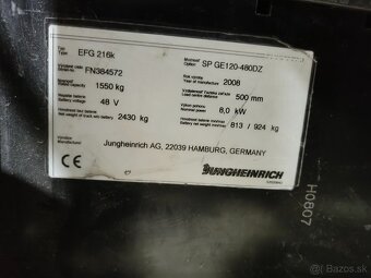 VZV Junghenrich EFG 216k - 6