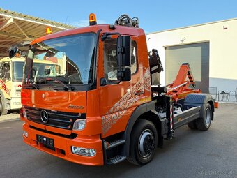 MERCEDES-BENZ ATEGO 1218 HÁKOVÝ NOSIČ HYDRAULICKÁ RUKA - 6