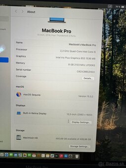 Apple Macbook Pro 13" 2018 (a1989) 4xTB, i5, 8gb, 512gb - 6