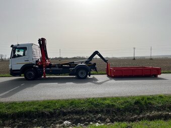 Mercedes-Benz Atego 1218, hákový nosič kontajnerov - 6