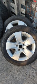 Alu disku škoda crateris 5X112 r16 zimné gumy Goodyear - 6