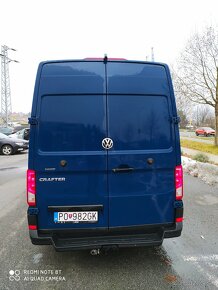 Prenájom dodávky VW crafter L5H3 L4H3 najdlhšia verzia 4,7m - 6