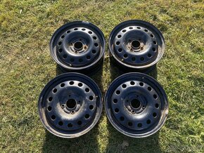 Disky Ford - 15"/4x108/ET 52,5 obuté zimné pneu. - 6