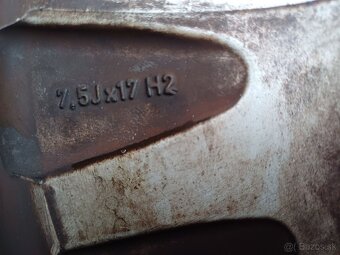 Orig.hlinikove disky Audi A3- 7,5Jx17-ET-56-5x112 - 6