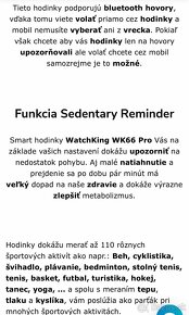 znizena cena smart hodinky watching WK66 Pro, este v zaruke - 6